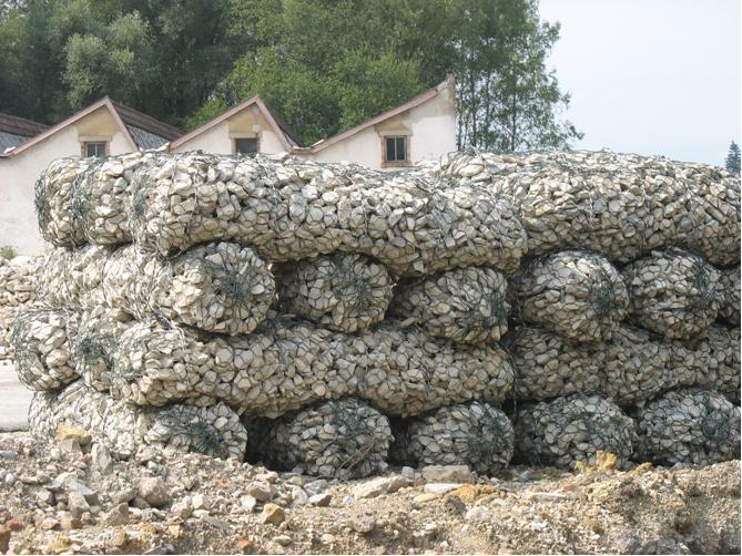 Gabion vegetal